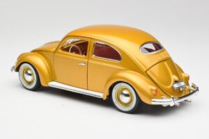 Volkswagen Beetle Arany Bburago 1:18 3361 Fém – 7. kép a 8-ből