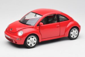 Volkswagen New Beetle Piros Bburago 1:18 8185108 Fém