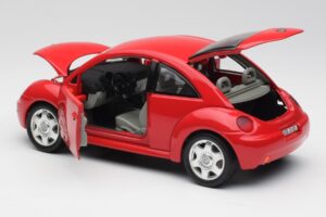 Volkswagen New Beetle Piros Bburago 1:18 8185108 Fém – 5. kép a 8-ből