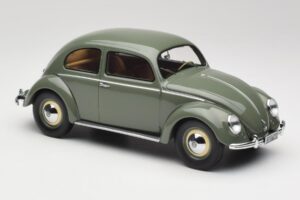 Volkswagen Beetle Beryl Zöld Minichamps 1:18 107054000 Gyanta – 4. kép a 6-ből