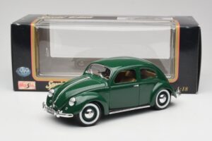 Volkswagen Export Sedan Beryl Zöld Maisto 1:18 31820 Fém – 8. kép a 8-ből