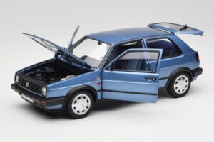 Volkswagen Golf Mk2 10 Million Star Kék Metál Norev 1:18 188562 Fém – 2. kép a 8-ből