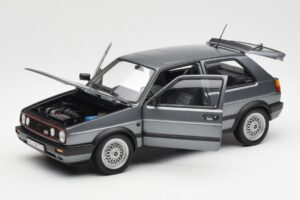 Volkswagen Golf Mk2 GTI Szürke Metál Norev 1:18 188442 Fém – 2. kép a 8-ből