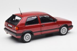 Volkswagen Golf Mk2 GTI Piros Metál Norev 1:18 188555 Fém – 3. kép a 8-ből