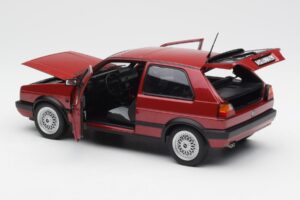 Volkswagen Golf Mk2 GTI Piros Metál Norev 1:18 188555 Fém – 5. kép a 8-ből