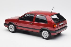 Volkswagen Golf Mk2 GTI Piros Metál Norev 1:18 188555 Fém – 7. kép a 8-ből