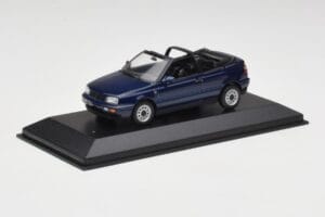 Volkswagen Golf Mk3 Kabrió Maritime Kék Minichamps 1:43 400055530 Fém – 2. kép a 4-ből