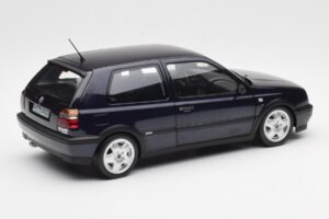 Volkswagen Golf Mk3 VR6 Kék Metál Norev 1:18 188462 Fém – 3. kép a 8-ből