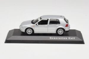 Volkswagen Golf Mk4 Reflex Ezüst Minichamps 1:43 4527111022 Fém