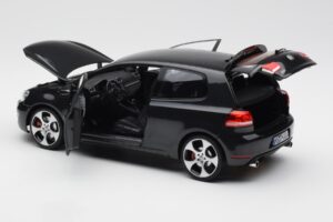 Volkswagen Golf Mk6 GTI Szürke Metál Norev 1:18 188503 Fém – 5. kép a 7-ből
