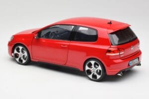 Volkswagen Golf Mk6 GTI Tornado Piros Norev 1:18 5K3099302Y3D Fém – 7. kép a 8-ből