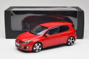 Volkswagen Golf Mk6 GTI Tornado Piros Norev 1:18 5K3099302Y3D Fém – 8. kép a 8-ből