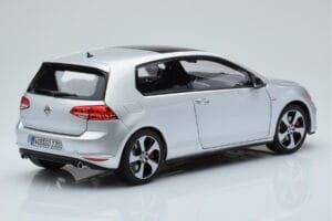 Volkswagen Golf GTI Mk7 Reflex Ezüst Norev 1:18 188551 Fém – 3. kép a 8-ből