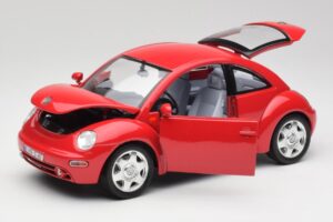 Volkswagen New Beetle Piros Bburago 1:18 3342 Fém – 2. kép a 8-ből