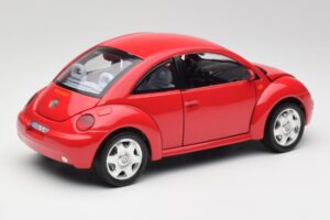 Volkswagen New Beetle Piros Bburago 1:18 3342 Fém – 3. kép a 8-ből