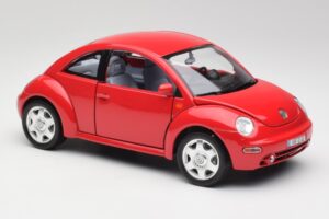 Volkswagen New Beetle Piros Bburago 1:18 3342 Fém – 6. kép a 8-ből