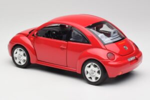 Volkswagen New Beetle Piros Bburago 1:18 3342 Fém – 7. kép a 8-ből