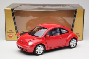 Volkswagen New Beetle Piros Bburago 1:18 3342 Fém – 8. kép a 8-ből