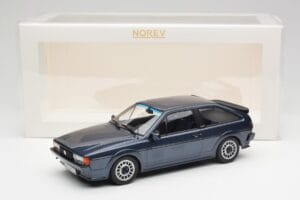 Volkswagen Scirocco Mk2 Scala Helios Kék Metál Norev 1:18 188632 Fém – 6. kép a 6-ből