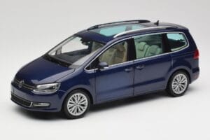 Volkswagen Sharan 7N Shadow Kék Metál Minichamps 1:18 110051100 Fém