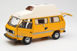 Volkswagen T3 Joker Lakóautó Schuco 1:18 450038500 Fém – 2. kép a 8-ből