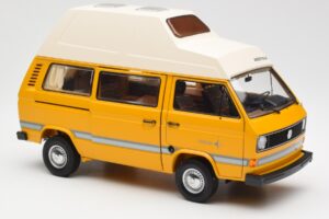 Volkswagen T3 Joker Lakóautó Schuco 1:18 450038500 Fém – 6. kép a 8-ből