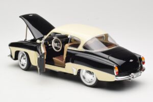 Wartburg 311 Coupe Fekete & Bézs Revell 1:18 8419 Fém – 5. kép a 8-ből