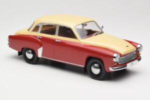 Wartburg 311 Dark Red Beige MCG 1:18 MCG18299 Fém – 4. kép a 6-ből