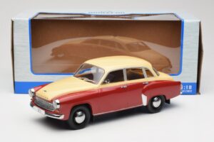 Wartburg 311 Dark Red Beige MCG 1:18 MCG18299 Fém – 6. kép a 6-ből