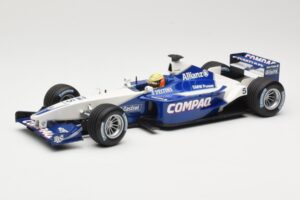 Williams FW23 BMW #5 R. Schumacher Practice San Marino GP 2001 Minichamps 1:18 80430146710 Fém