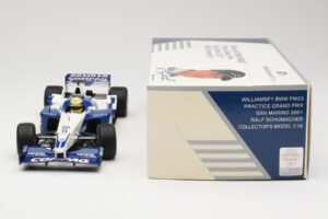 Williams FW23 BMW #5 R. Schumacher Practice San Marino GP 2001 Minichamps 1:18 80430146710 Fém – 6. kép a 6-ből