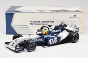 Williams FW26 BMW #4 R. Schumacher F1 2004 Minichamps 1:18 80430309495 Fém – 6. kép a 6-ből