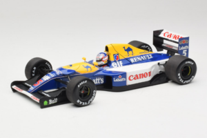 Williams FW14B Renault #5 N. Mansell Canon Williams Team F1 World Champion 1992 Minichamps 1:18 186920005 Fém