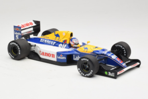 Williams FW14B Renault #5 N. Mansell Canon Williams Team F1 World Champion 1992 Minichamps 1:18 186920005 Fém – 6. kép a 9-ből