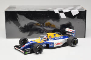 Williams FW14B Renault #5 N. Mansell Canon Williams Team F1 World Champion 1992 Minichamps 1:18 186920005 Fém – 9. kép a 9-ből