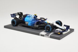 Williams Racing Mercedes FW43B #6 N. Latifi Belgian GP 2021 Minichamps 1:18 117211306 Fém – 4. kép a 6-ből