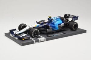 Williams Racing Mercedes FW43B #6 N. Latifi Saudi Arabian GP 2021 Minichamps 1:18 117212206 Fém – 2. kép a 6-ből