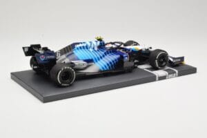 Williams Racing Mercedes FW43B #6 N. Latifi Saudi Arabian GP 2021 Minichamps 1:18 117212206 Fém – 3. kép a 6-ből