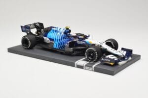Williams Racing Mercedes FW43B #6 N. Latifi Saudi Arabian GP 2021 Minichamps 1:18 117212206 Fém – 4. kép a 6-ből