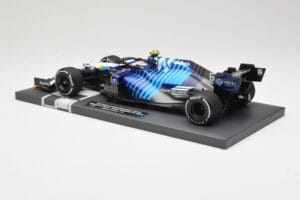 Williams Racing Mercedes FW43B #6 N. Latifi Saudi Arabian GP 2021 Minichamps 1:18 117212206 Fém – 5. kép a 6-ből
