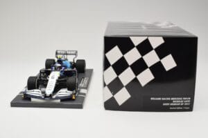 Williams Racing Mercedes FW43B #6 N. Latifi Saudi Arabian GP 2021 Minichamps 1:18 117212206 Fém – 6. kép a 6-ből