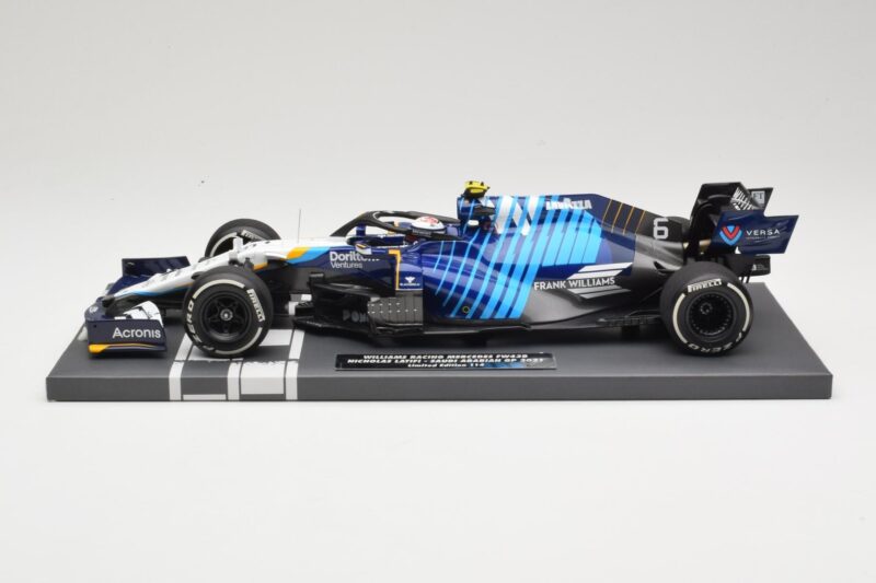 Williams Racing Mercedes FW43B #6 N. Latifi Saudi Arabian GP 2021 Minichamps 1:18 117212206 Fém