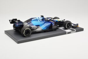 Williams Racing Mercedes FW43B #63 G. Russell Saudi Arabian GP 2021 Minichamps 1:18 117212263 Fém – 3. kép a 6-ből