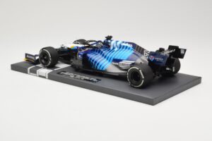 Williams Racing Mercedes FW43B #63 G. Russell Saudi Arabian GP 2021 Minichamps 1:18 117212263 Fém – 5. kép a 6-ből