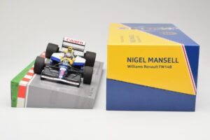 Williams Renault FW14B #5 N. Mansell F1 World Champion 1992 Collectors Box Minichamps 1:18 113920005 Fém – 6. kép a 6-ből