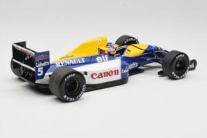 Williams Renault FW14B #5 N. Mansell F1 World Champion 1992 Minichamps 1:18 110920005 Fém – 3. kép a 8-ből