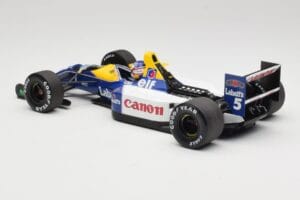 Williams Renault FW14B #5 N. Mansell F1 World Champion 1992 Minichamps 1:18 110920005 Fém – 5. kép a 8-ből