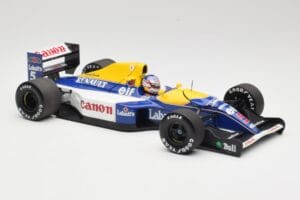 Williams Renault FW14B #5 N. Mansell F1 World Champion 1992 Minichamps 1:18 110920005 Fém – 6. kép a 8-ből