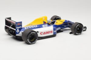 Williams Renault FW14B #6 R. Patrese 1992 Minichamps 1:18 110920006 Fém – 3. kép a 8-ből