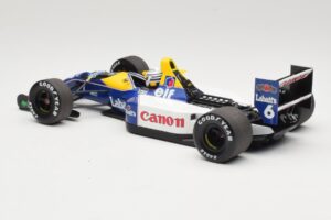 Williams Renault FW14B #6 R. Patrese 1992 Minichamps 1:18 110920006 Fém – 5. kép a 8-ből